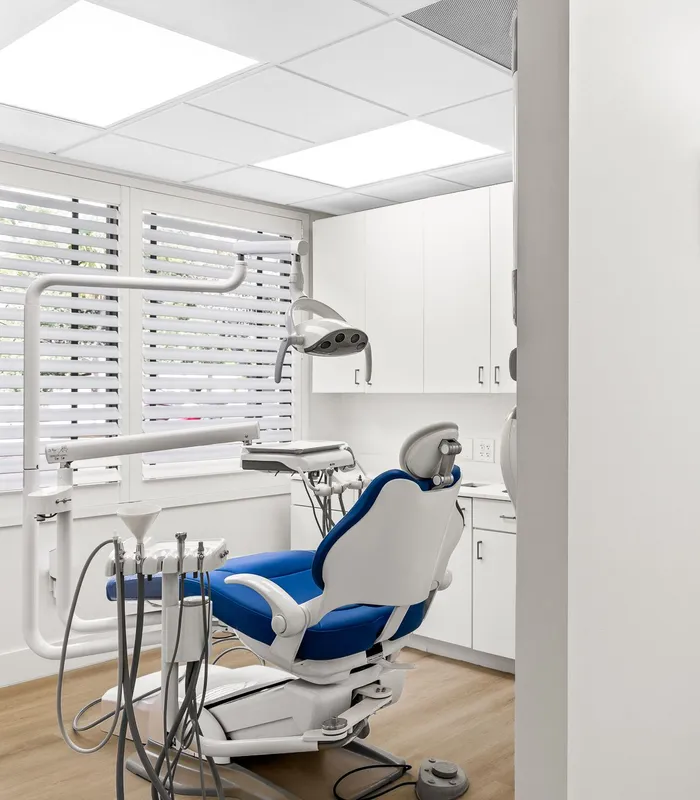 Bright treatment room at Sepe Dental in Delray Beach, FL